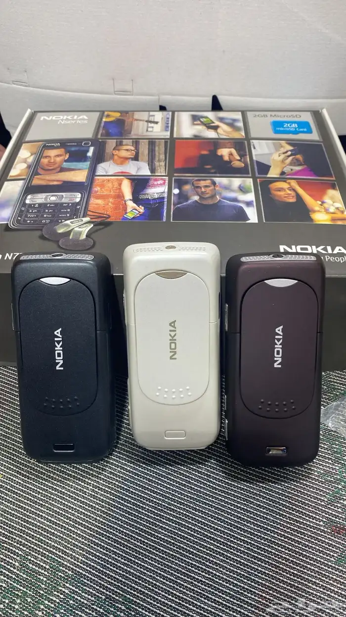 جوالات نوكيا مخزنه اصليه 1200-X2-N95 23