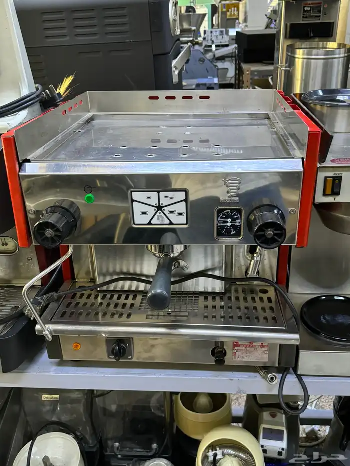 مكاين قهوة اسبريسو ايطالي مستهمل نضيف شبه جديد 13