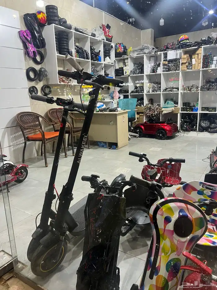 سكوترات الوحش شاموي بيع وصيانة جميع لسكوترات وسيارت لاطفال 8