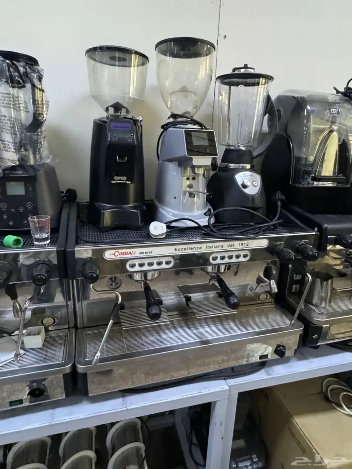 مكاين قهوة اسبريسو ايطالي مستهمل نضيف شبه جديد 6