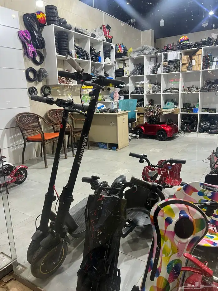 سكوترات الوحش شاموي بيع وصيانة جميع لسكوترات وسيارت لاطفال 7