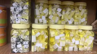 مقدوس نوعين بدنجان فاصوليا لبنه غنم جبن غنم خاثر غنم لبن غن 21