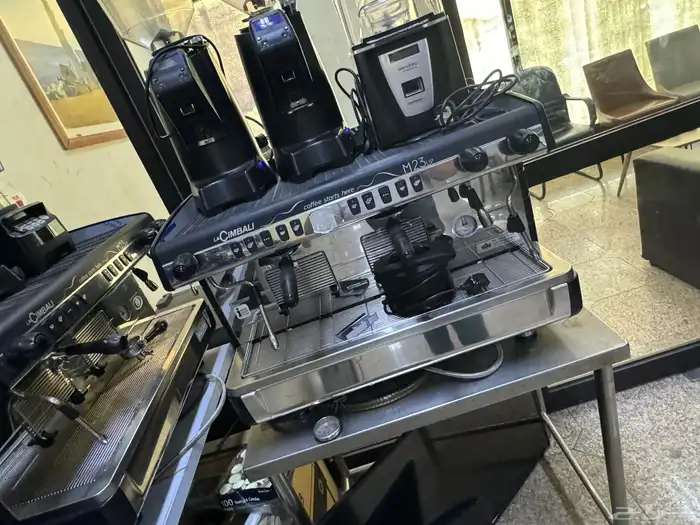 مكاين قهوة اسبريسو ايطالي مستهمل نضيف شبه جديد 9