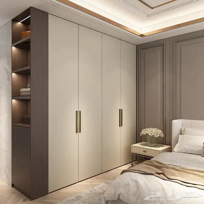 خزائن ملابس سرير غرف نوم تفصيل عروضات 4