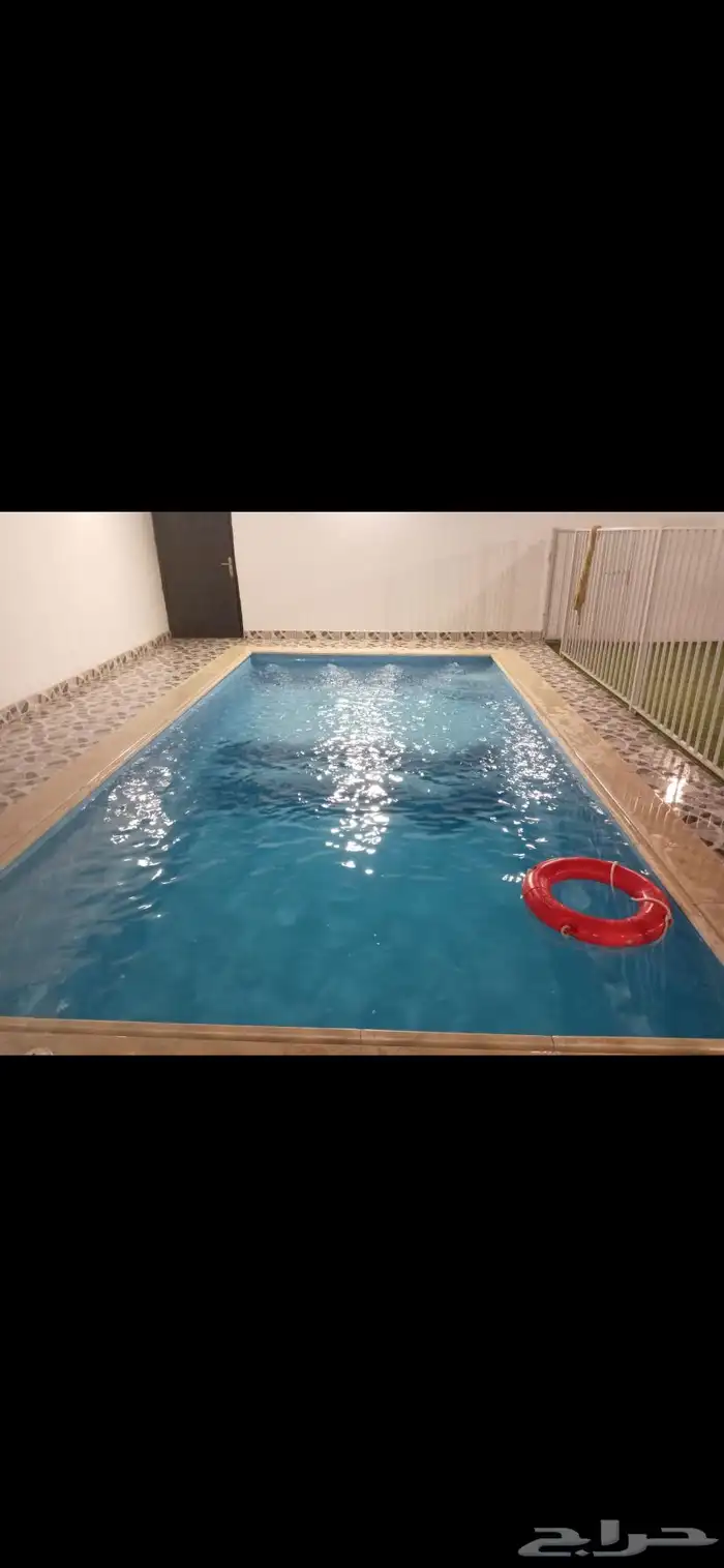 استراحه 450 قسم فقط وسط الاسبوع الحمدانيه مسبح والعاب مائيه 1