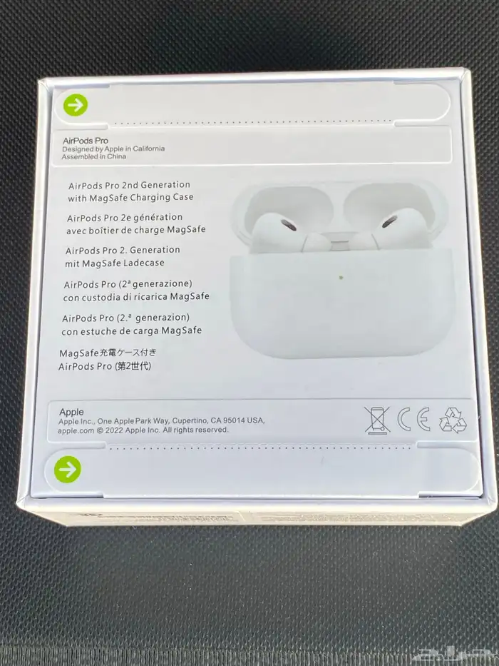 ايربودز برو 2 الجيل الأخير وارد دبى ب 180 شامل التوصيل 4