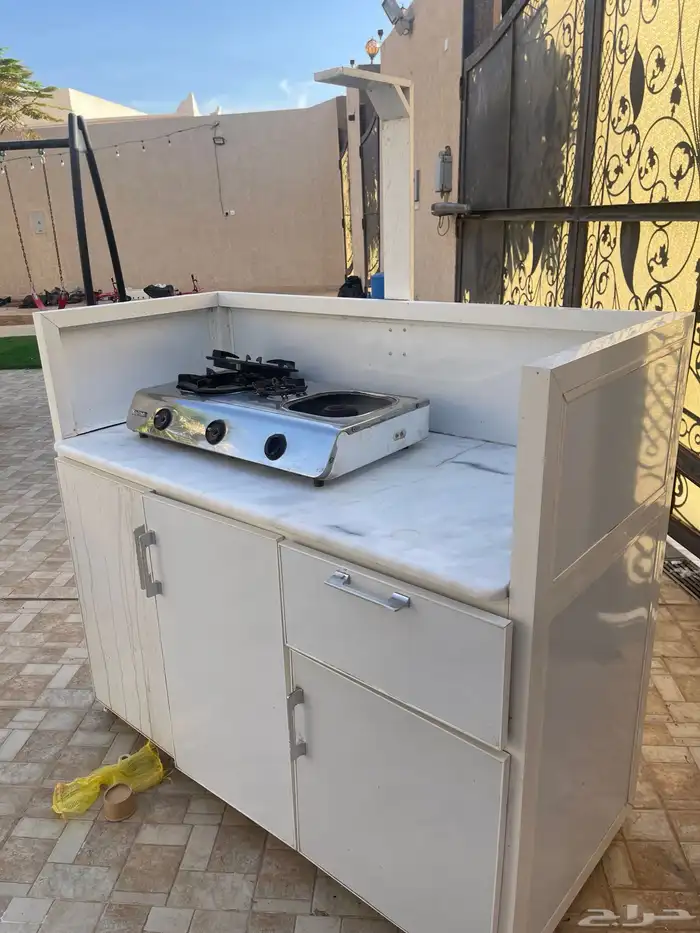 كونتر مطبخ للحوش الخارجي ممتاز وعملي 5