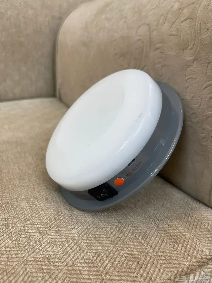 لمبة سقف بوليسي فل ليد (اطار اسود ورصاصي)متوفر 4