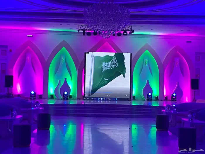 بيع وتأجير شاشات تفاعليه وشاشات عرض p2 و p3 تنظيم فعاليات 2