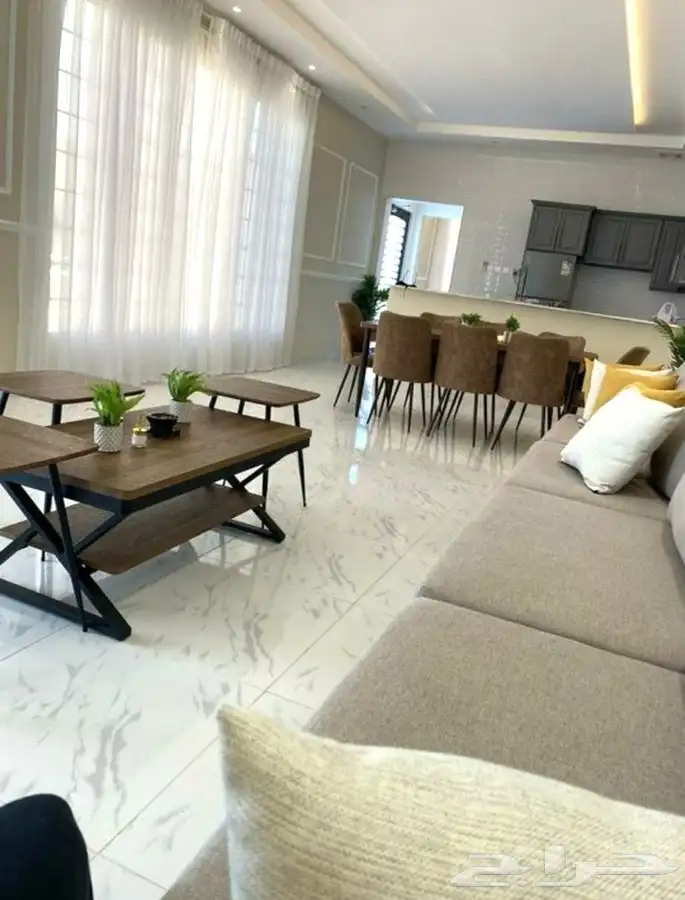 شاليه للايجار في العيد شمال جدة استراحة قسمين شاليهات مجلسين 6