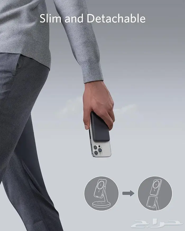 انكر شاحن لاسلكي (ماج جو) محطة شحن لاسلكية 2 في 1 3