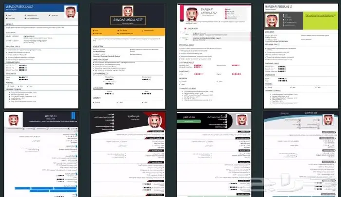 تصميم السيرة الذاتية CV-Resume او نظام ATS تساعدك بالوظائف 7