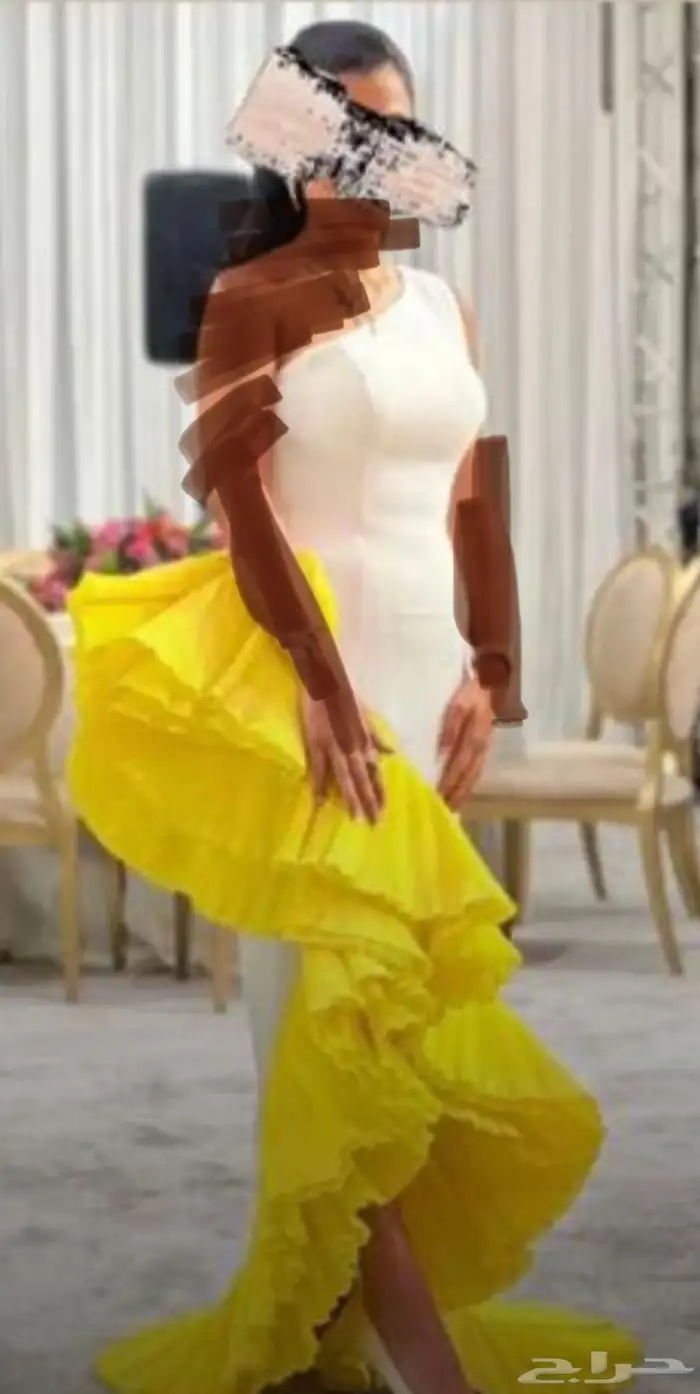 فستان سهرة فخم انيق 0