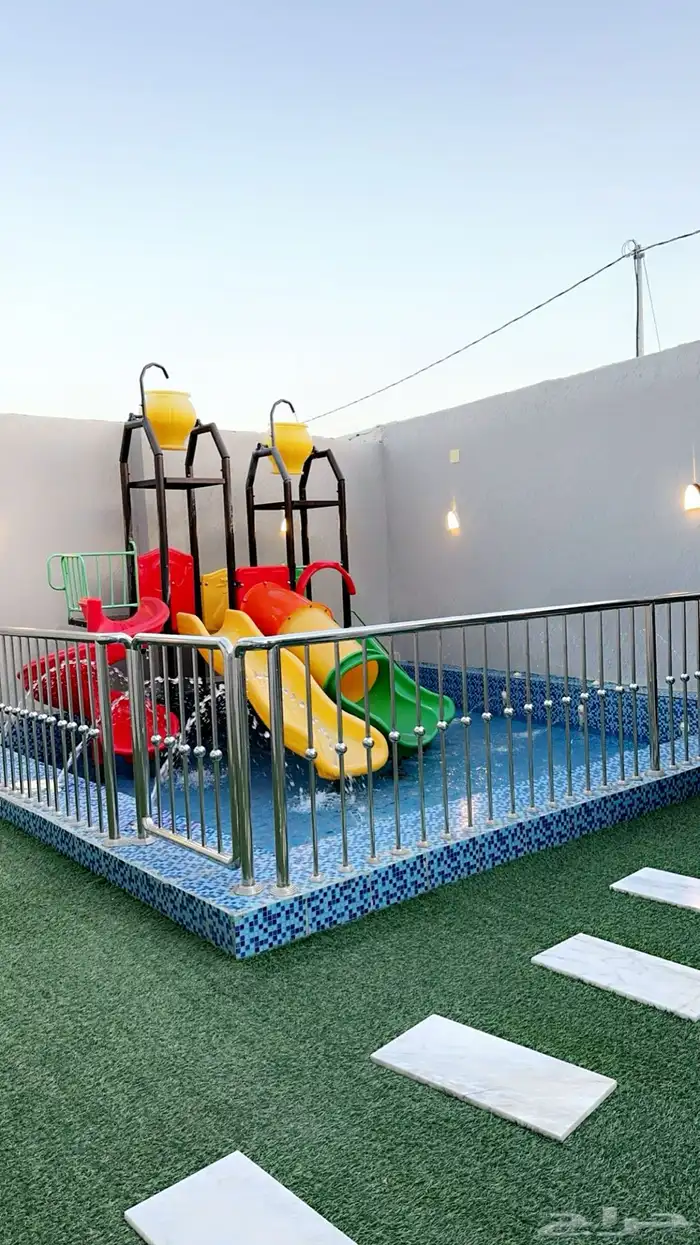 شاليه الطايف الحويه قسمين ومسبحين 6