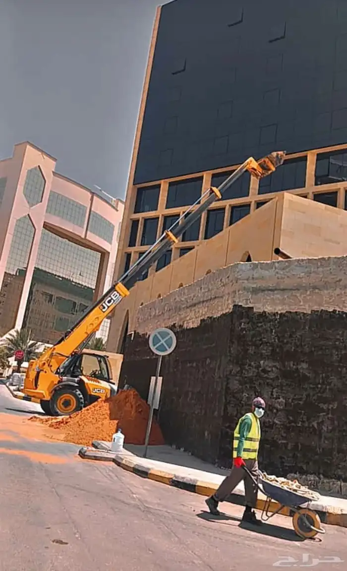 ايجارات معدات ثقيله جي سي بي رفعات شوكيه جميع الاحجام 2
