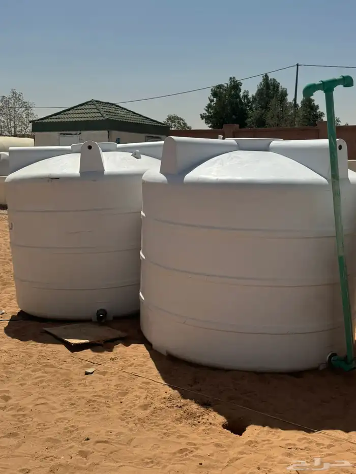 خزانين 4000الف التر للبيع شركت الوطني اربع طبقات معا غطا 8