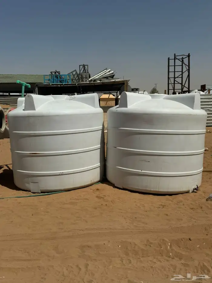 خزانين 4000الف التر للبيع شركت الوطني اربع طبقات معا غطا 0