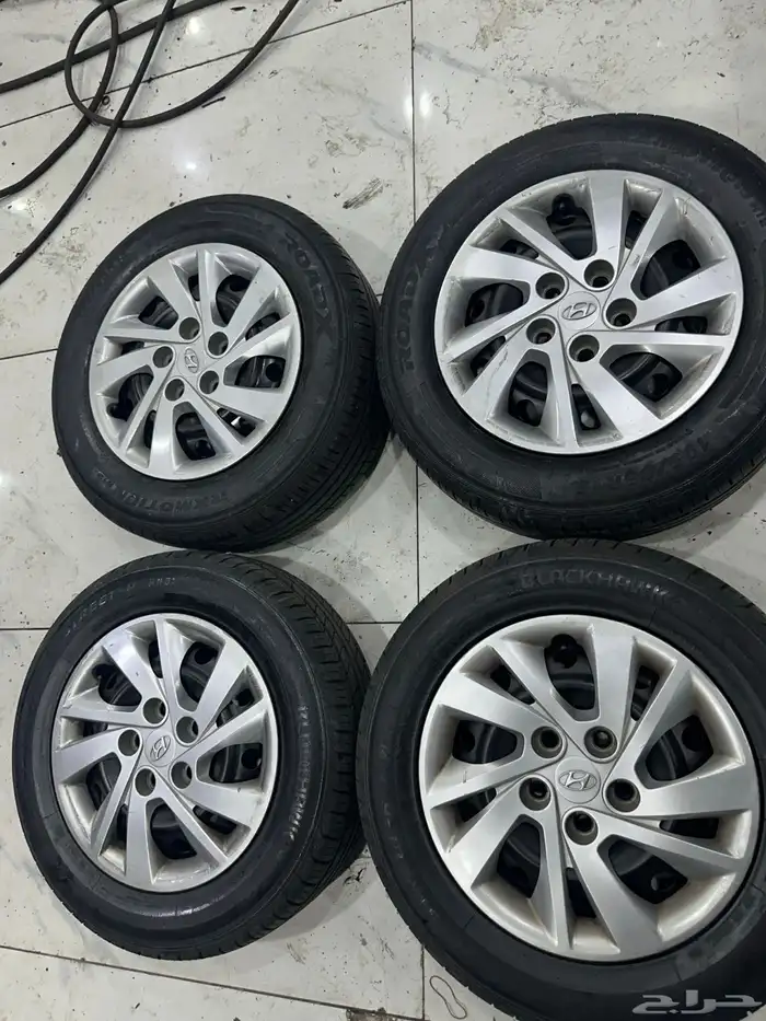 جنوط النترا حديد 2020 اصلي مع كفرات وطيس 0