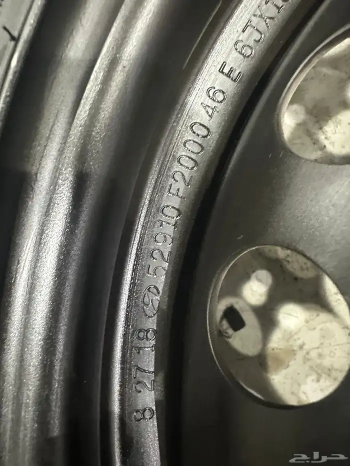 جنوط النترا حديد 2020 اصلي مع كفرات وطيس 11