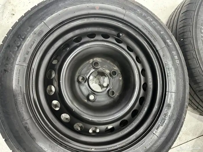 جنوط النترا حديد 2020 اصلي مع كفرات وطيس 5