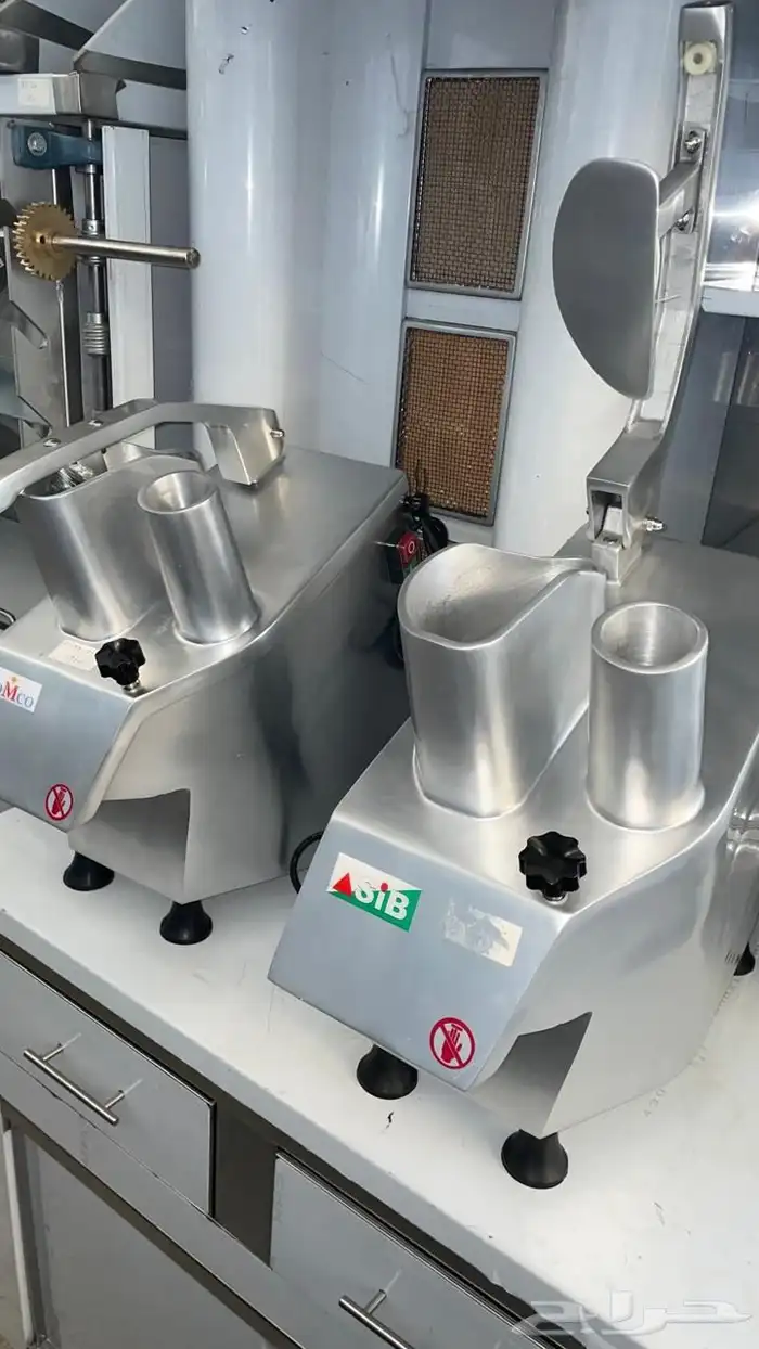 قطاعة خضار 5 دسكات قطاعة بطاطس تجهيزات بوفيه اعمال أستيل 0