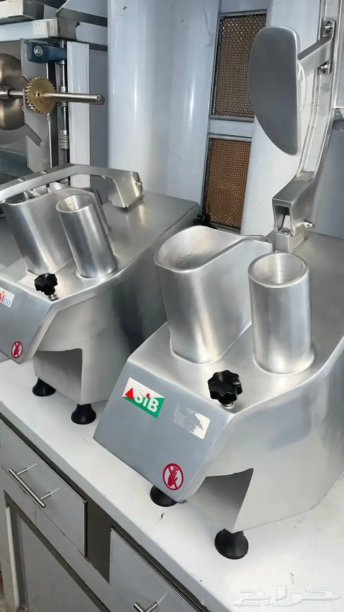 قطاعة خضار 5 دسكات قطاعة بطاطس تجهيزات بوفيه اعمال أستيل 1