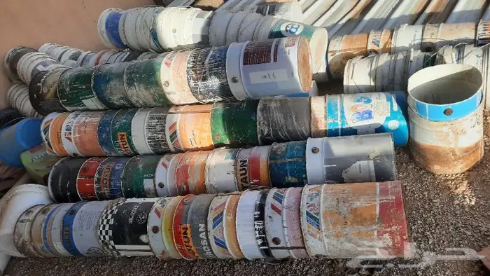 سطول بلاستيك جديد والحديد مستعمل 4