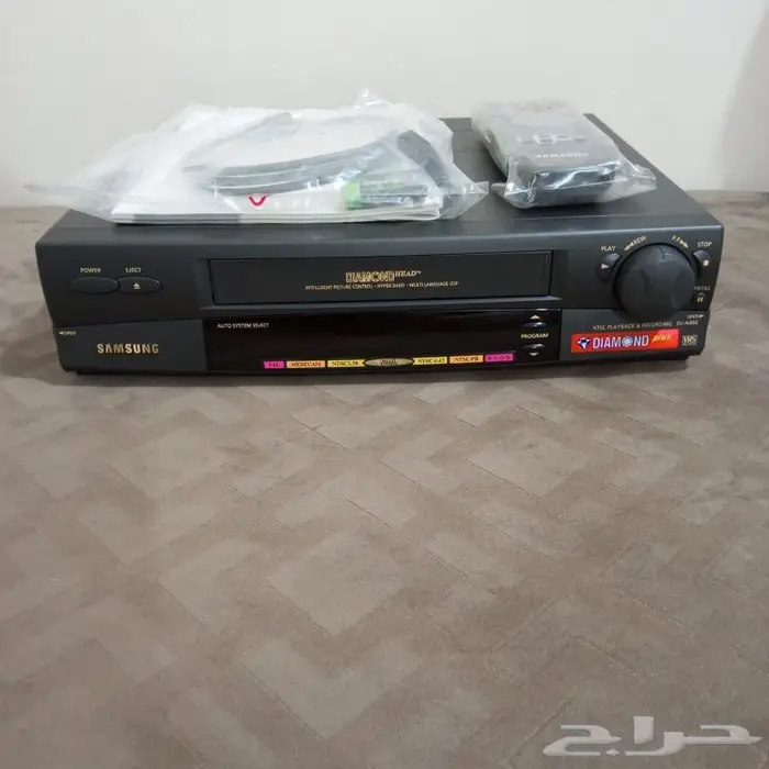 جهاز فيديو سامسونج SAMSUNG VHS متعدد الأنظمة .. 1