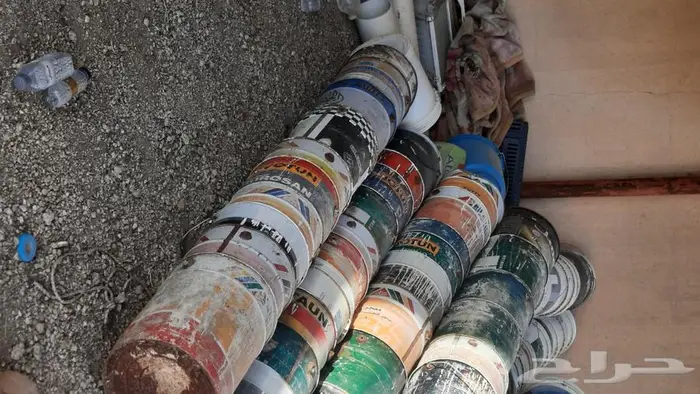 سطول بلاستيك جديد والحديد مستعمل 11