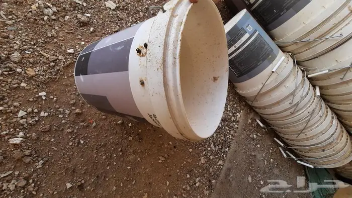 سطول بلاستيك جديد والحديد مستعمل 16
