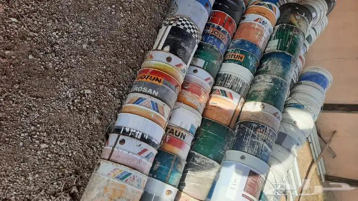 سطول بلاستيك جديد والحديد مستعمل 19