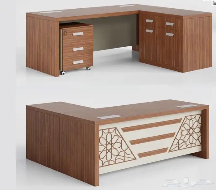 مكاتب كراسي دواليب خشيب دواليب حديد 14