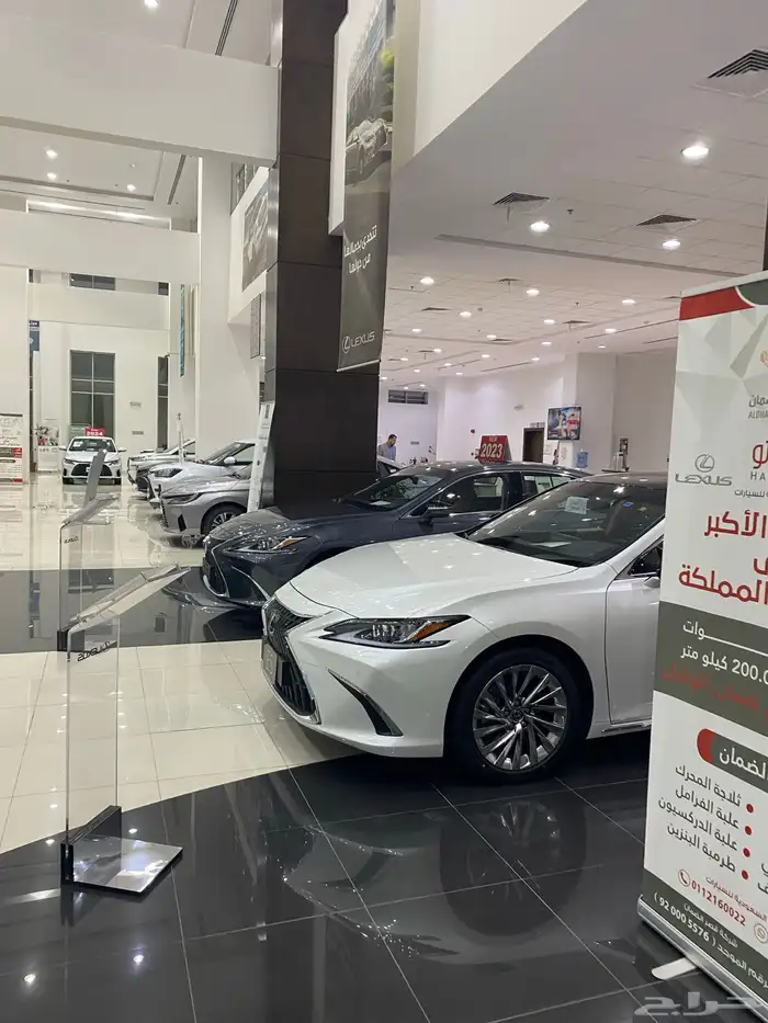 لكزس es دفعتين 2024 لاينظر للإلتزامات بدون اقساط 9