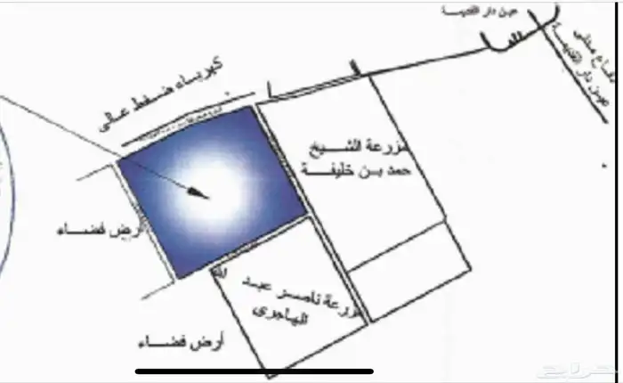 مزرعه للبيع غرب عين دار 0