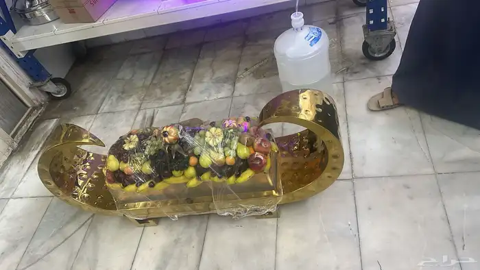 صواني لتقديم الفواكه بأشكال متنوعه لزوجات والمناسبات الخاصه 0