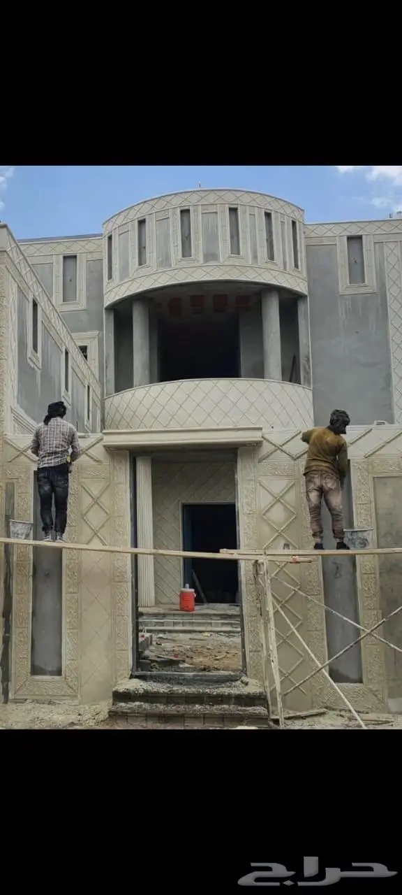 معلم ديكورات خارجيه التواصل بناء 3