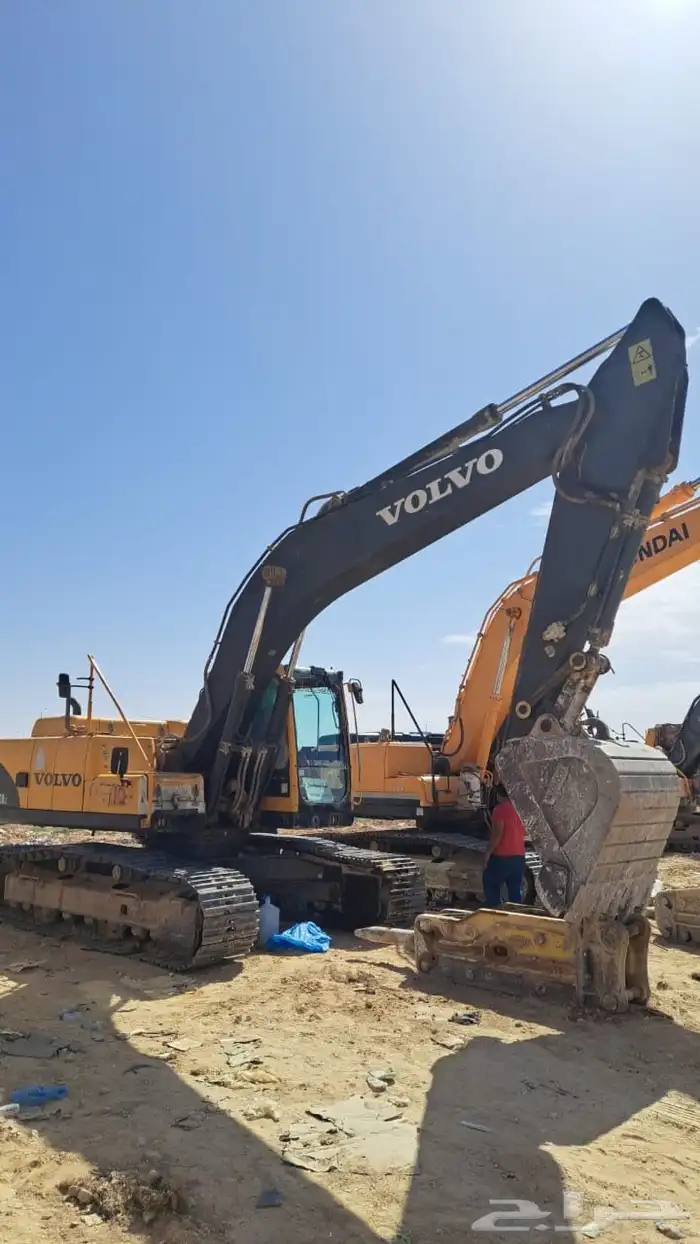 حفارات بوكلين للايجار Poklin excavators for rent 0