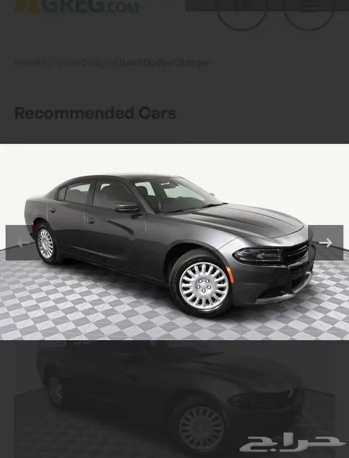 طيس دودج تشارجر البوليسي نادرة جدا 5