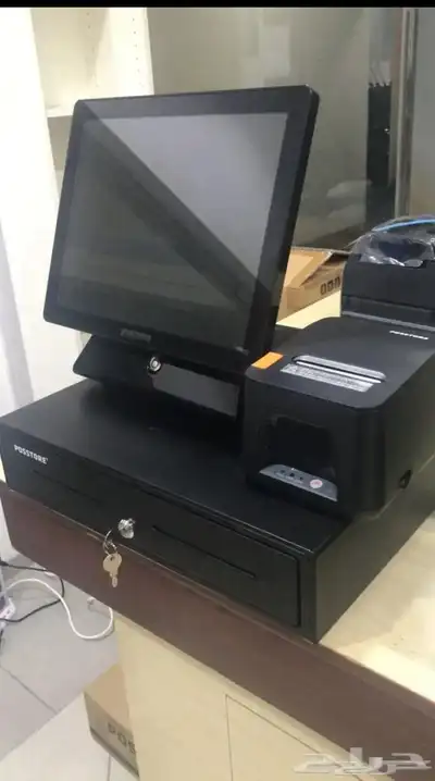 كاشير لمس كامل جديد مطاعم او مشغل او حلاق 2
