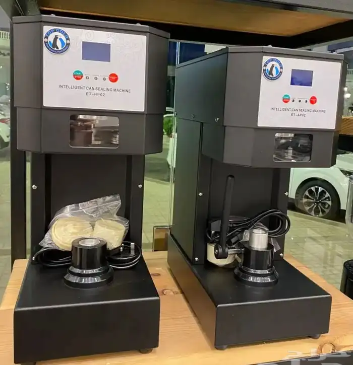 مكينة تغليف علب المشروبات وكبس علب الكانز 2