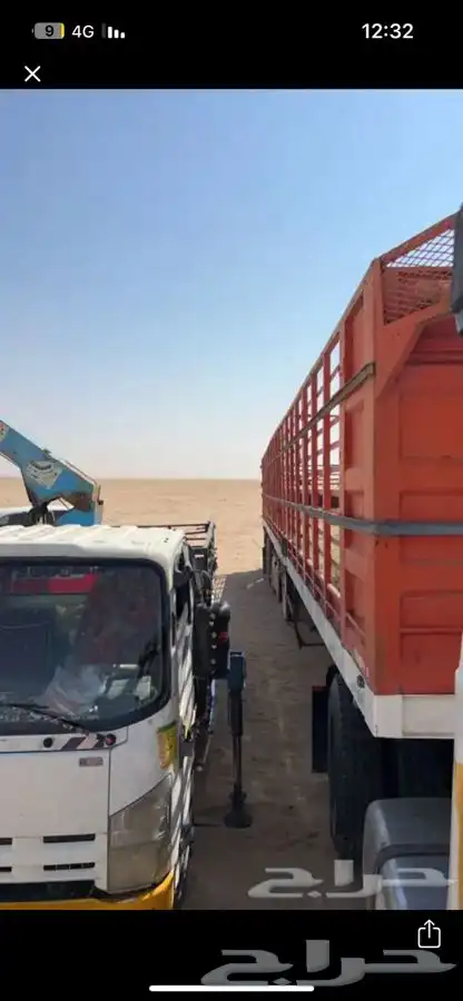 تريله لنقل الابل والاعلاف والبضايع 0