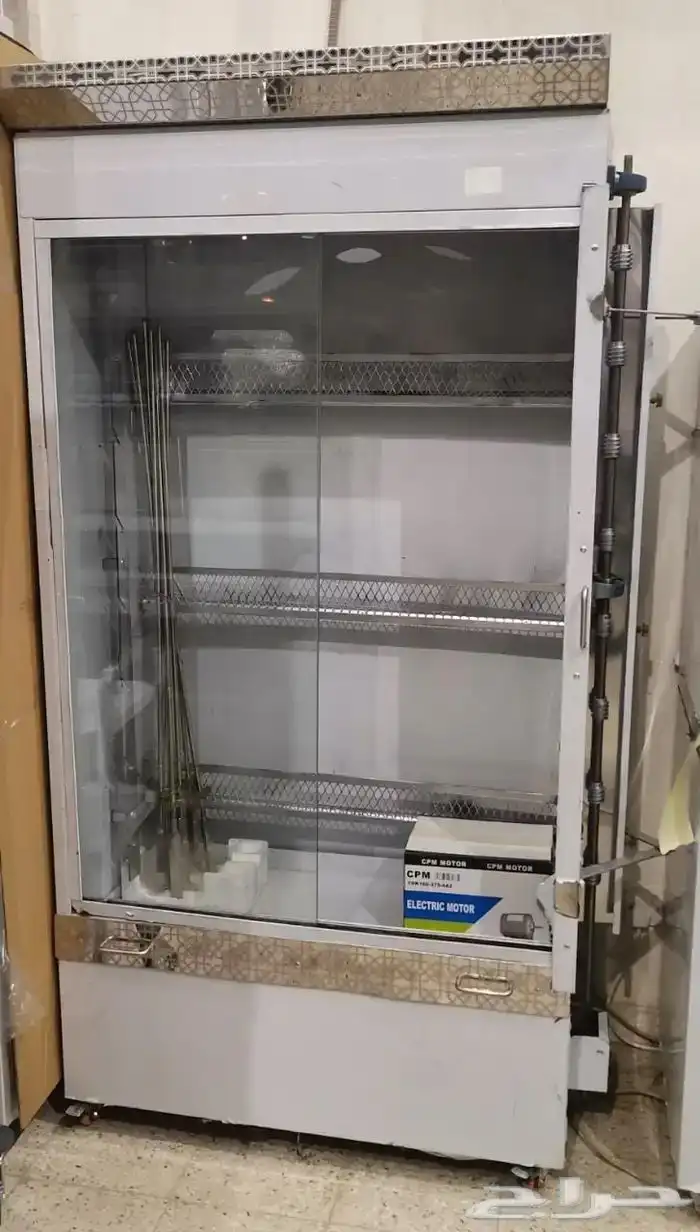 شواية دجاج مكينة شواء معدات ستيل شواية بخاري شوايات استانلس 4