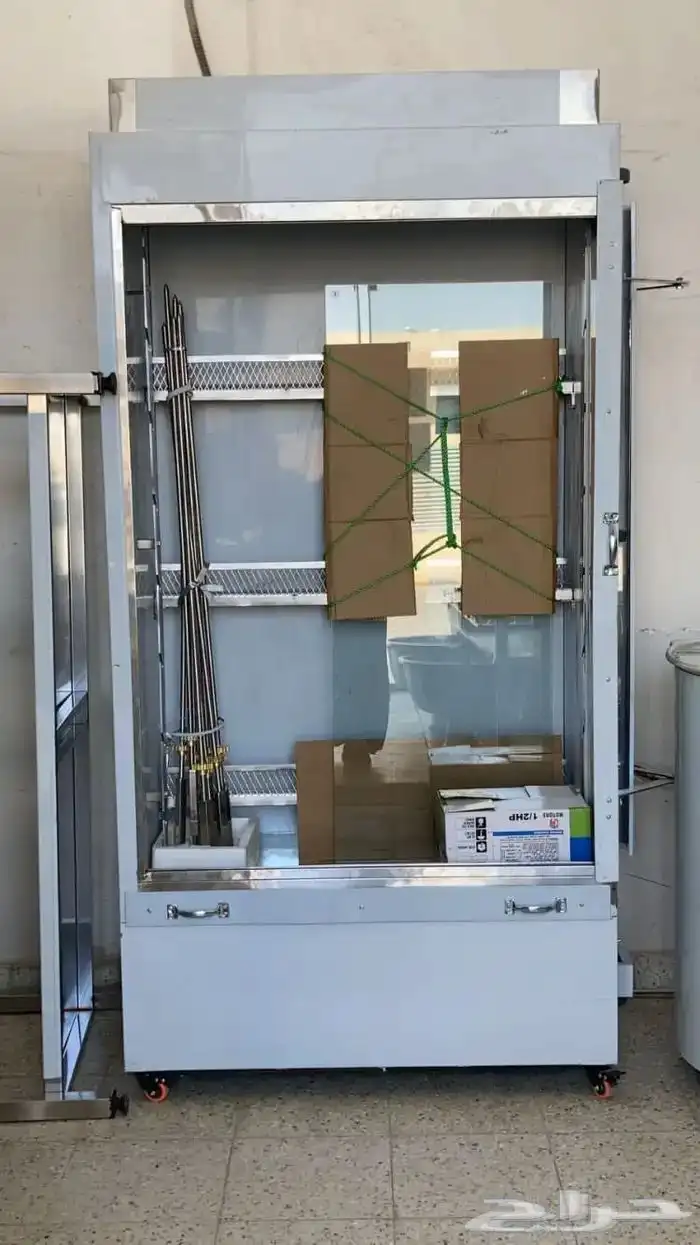 شواية دجاج مكينة شواء معدات ستيل شواية بخاري شوايات استانلس 0