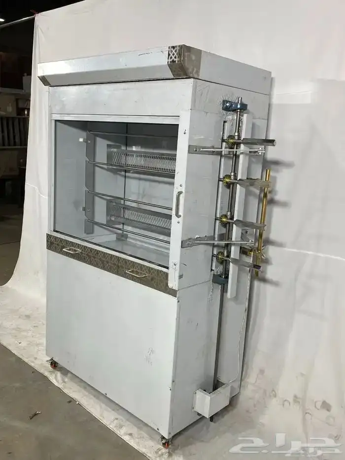 شواية دجاج مكينة شواء معدات ستيل شواية بخاري شوايات استانلس 2