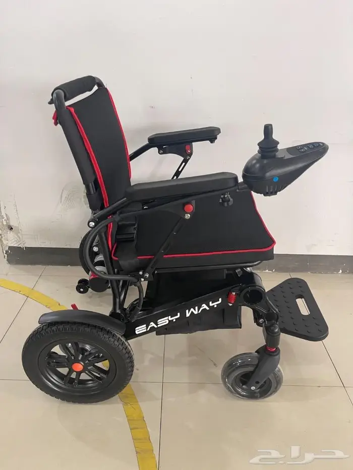 كرسي كهربائي خفيف الوزن 25 كيلو بطارية ليثيوم 1