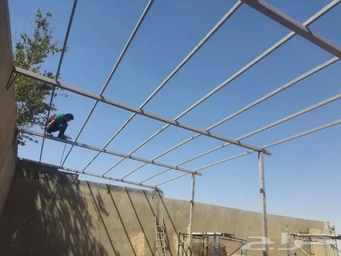 تركيب مظلات شينكو .pvc 7
