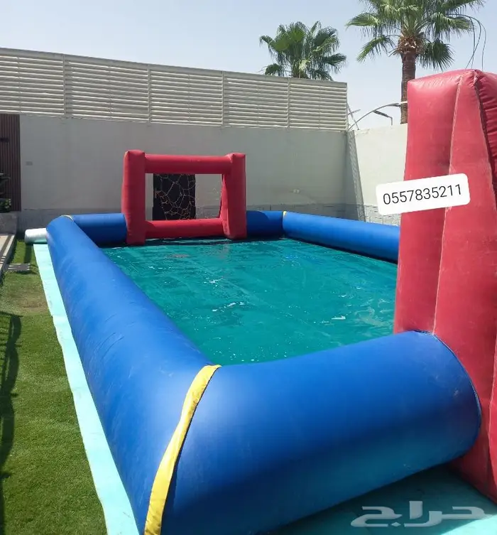 نطيطات زحليقه مائيه ملعب صابوني نطيطه مائيه 3