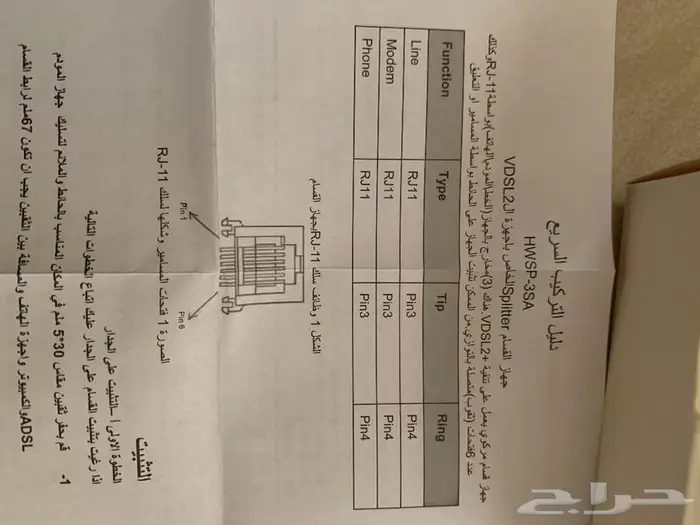 فلتر سبليتر DSL من STC 2