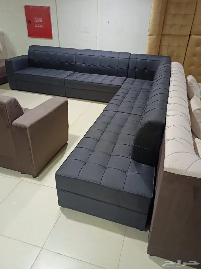 كنب حرف ال مقاس 3ونص في 3ونص شامل التوصيل ب1200 5