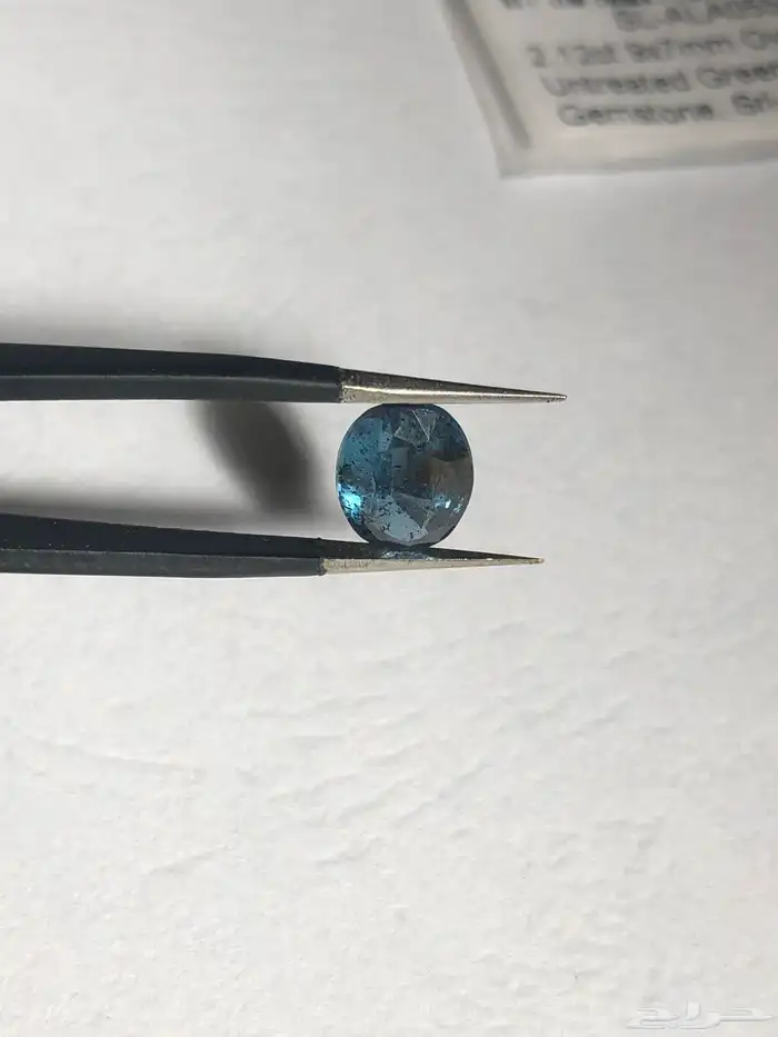 حجر الكيانيت الأزرق الرائع الجمال 4